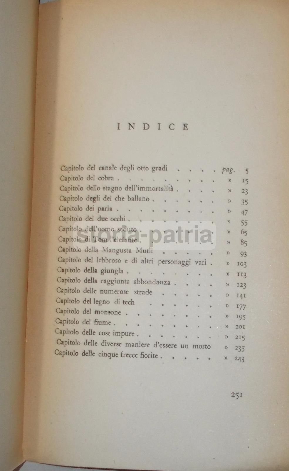 Cobra Di V. G. Rossi, 1945 Bompiani. Viaggio In India, Folklore E Giungla