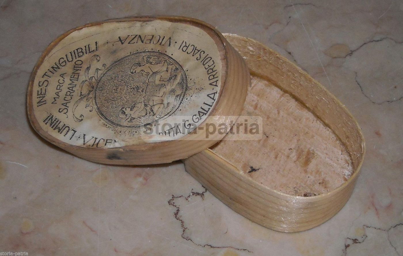 Scatola Lumini Sacramento G. Galla Vicenza Fine 800 Primi 900