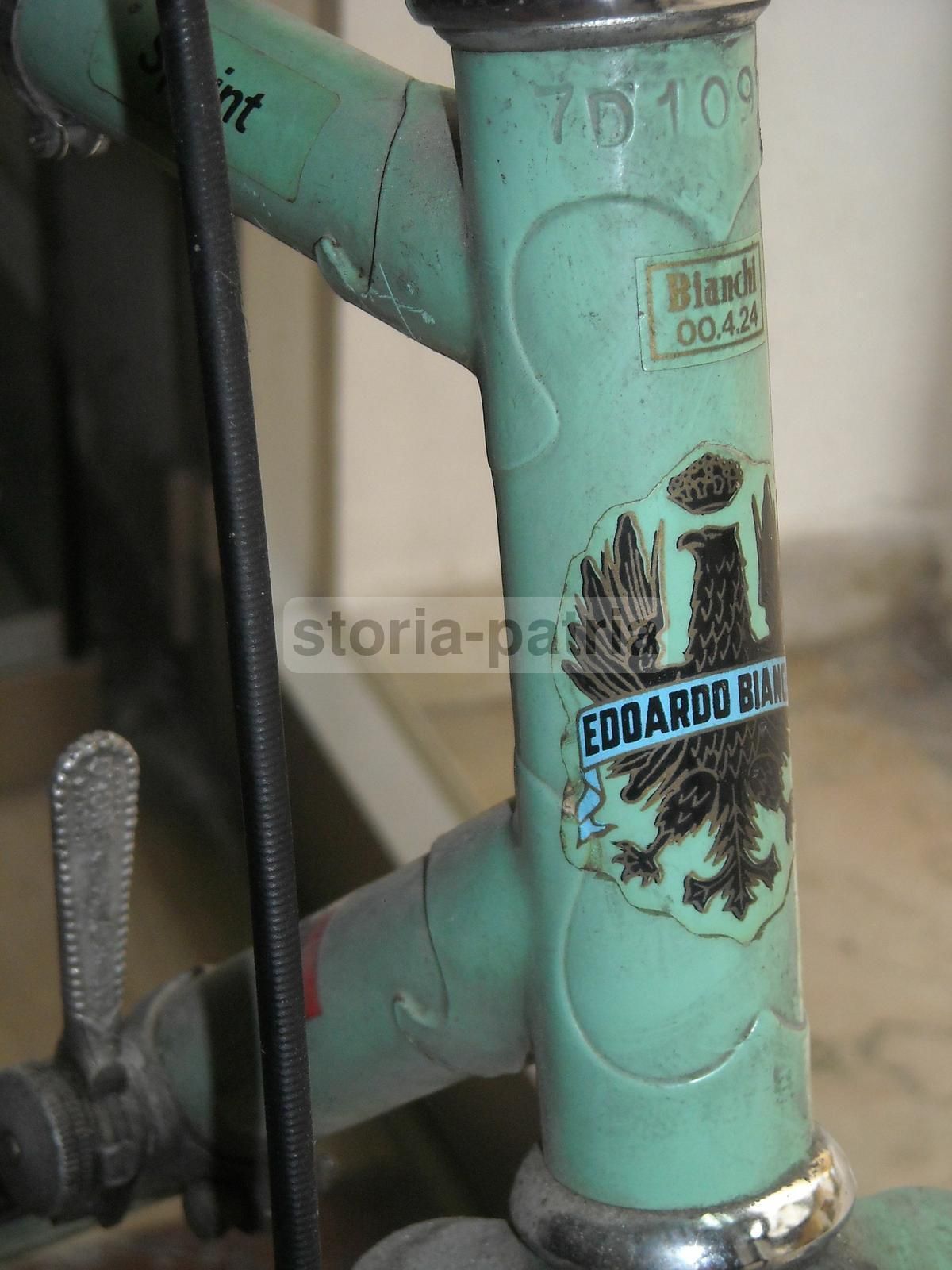 Bicicletta Bianchi Sprint Anni 70 Campagnolo Celeste Vicenza