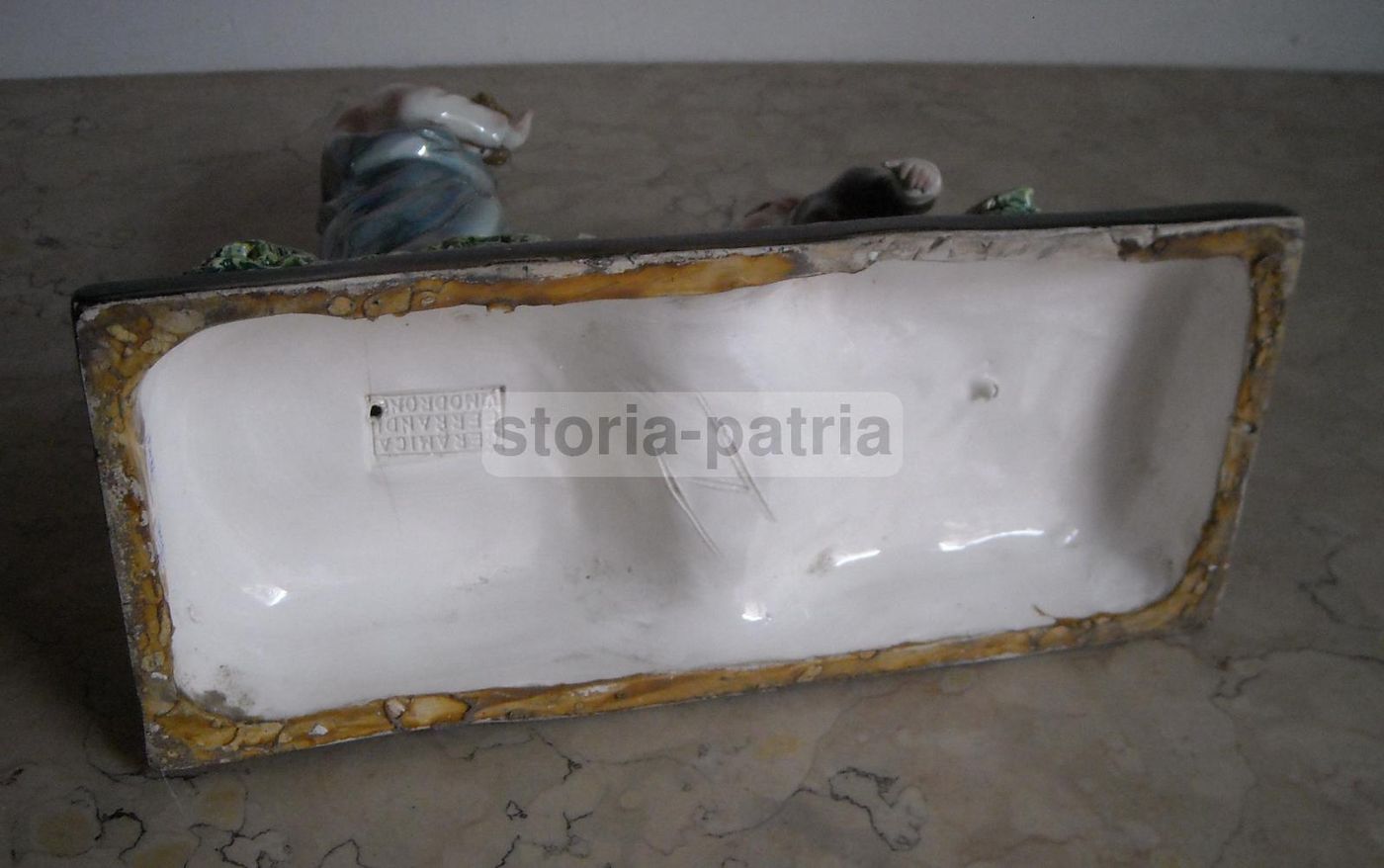 Madonna Di Caravaggio, Scultura In Ceramica Ferrandi Vimodrone, Anni '30
