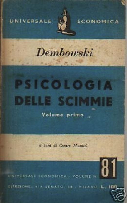 Psicologia Delle Scimmie, Jan Dembowski (1950)