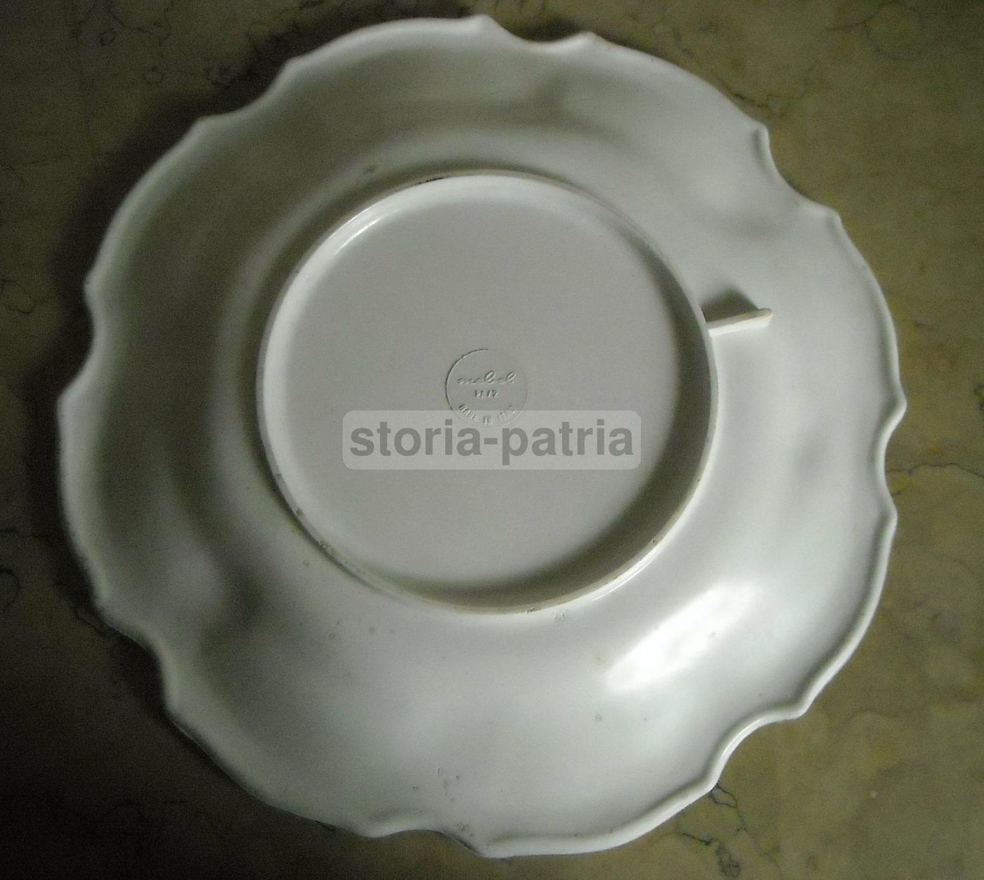 Piatto Decorativo Mebel Con Uccello Da Caccia, Anni '60