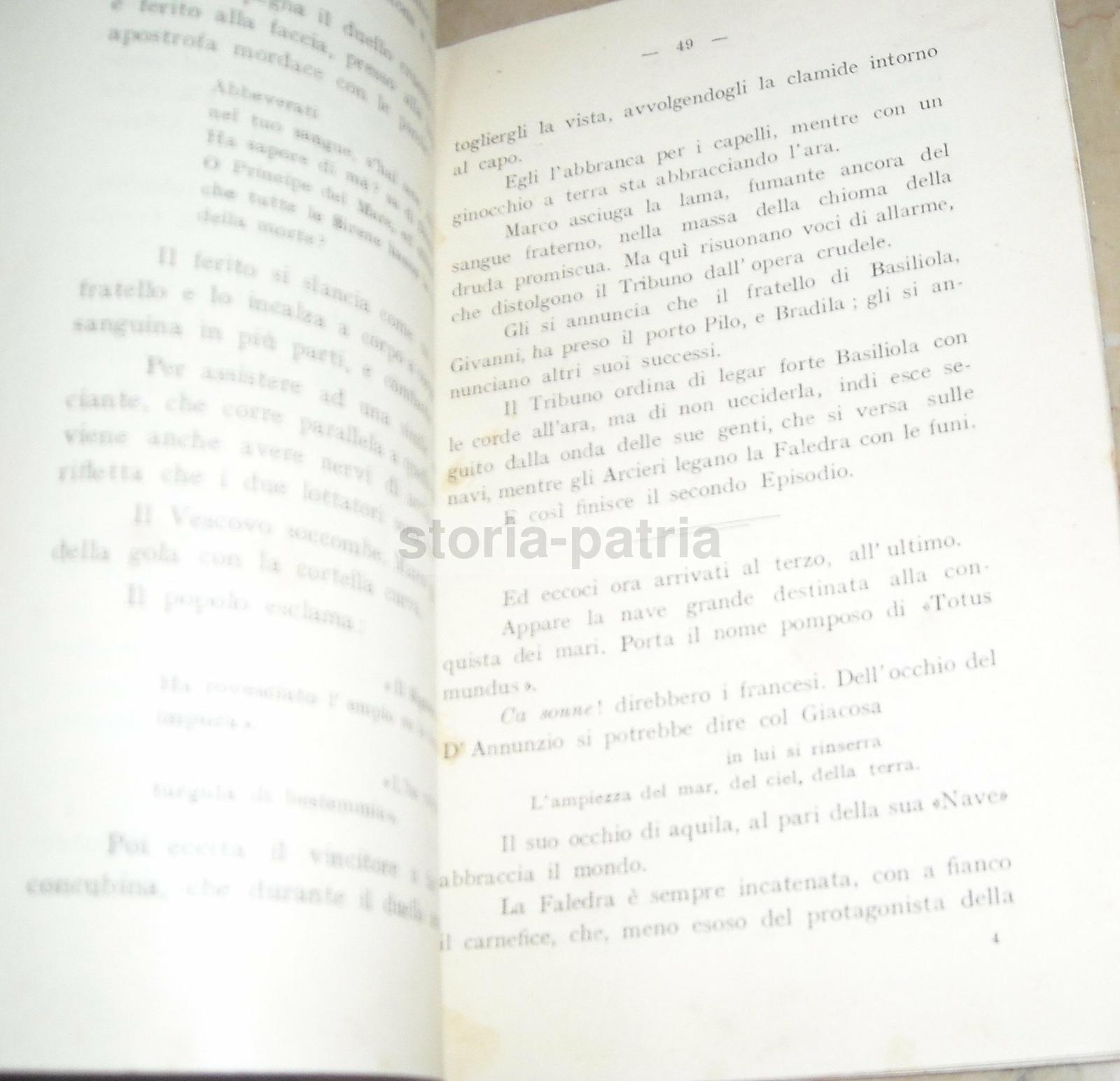 Abruzzo, Dannunzio, Antica Conferenza, Spalato, Forlani, Cavallotti, Trieste, 1908 immagine 5