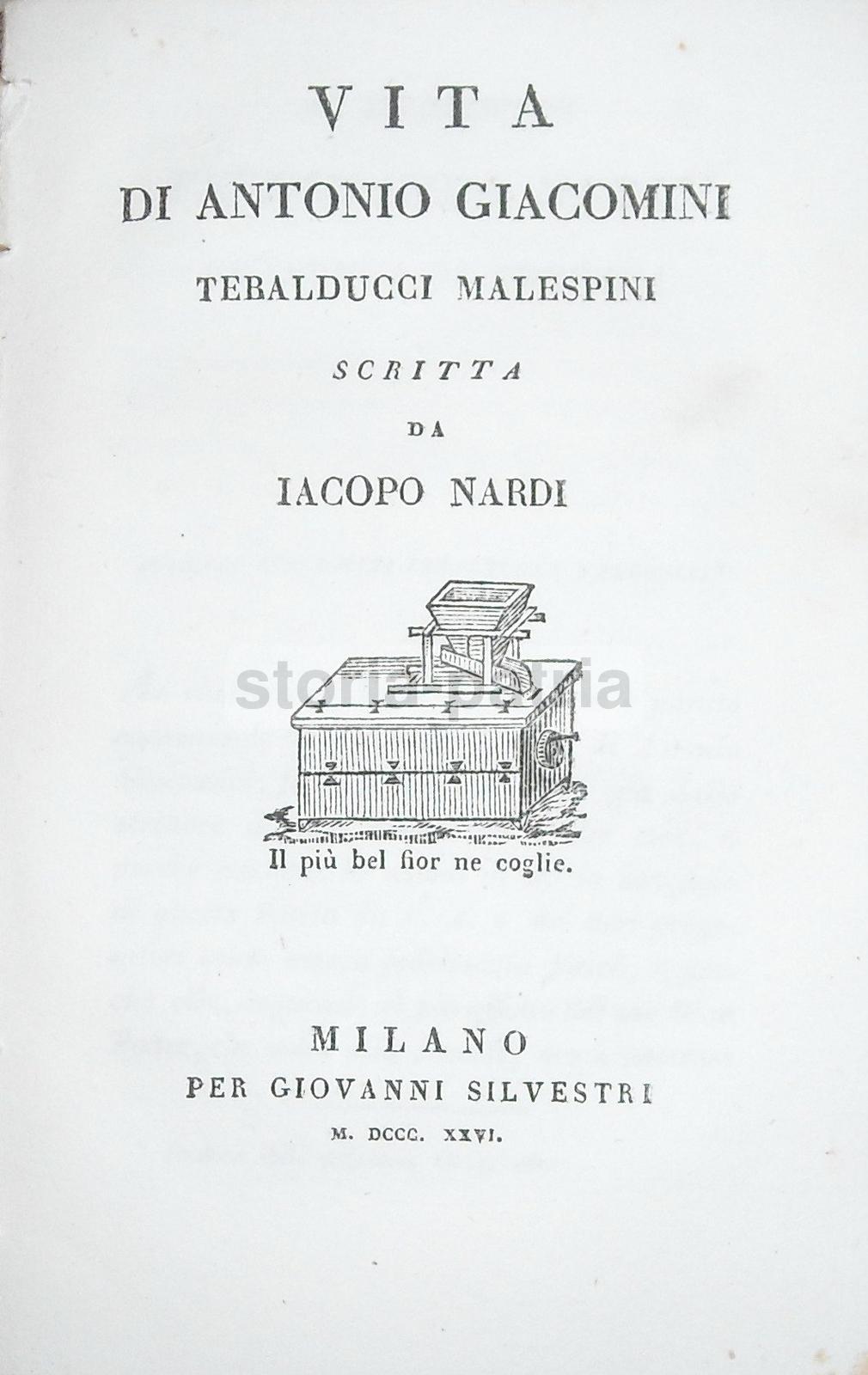 Antica Biografia, Giacomini Tebalducci Malespini, Toscana, Casentino, Pisa, Medici immagine 1