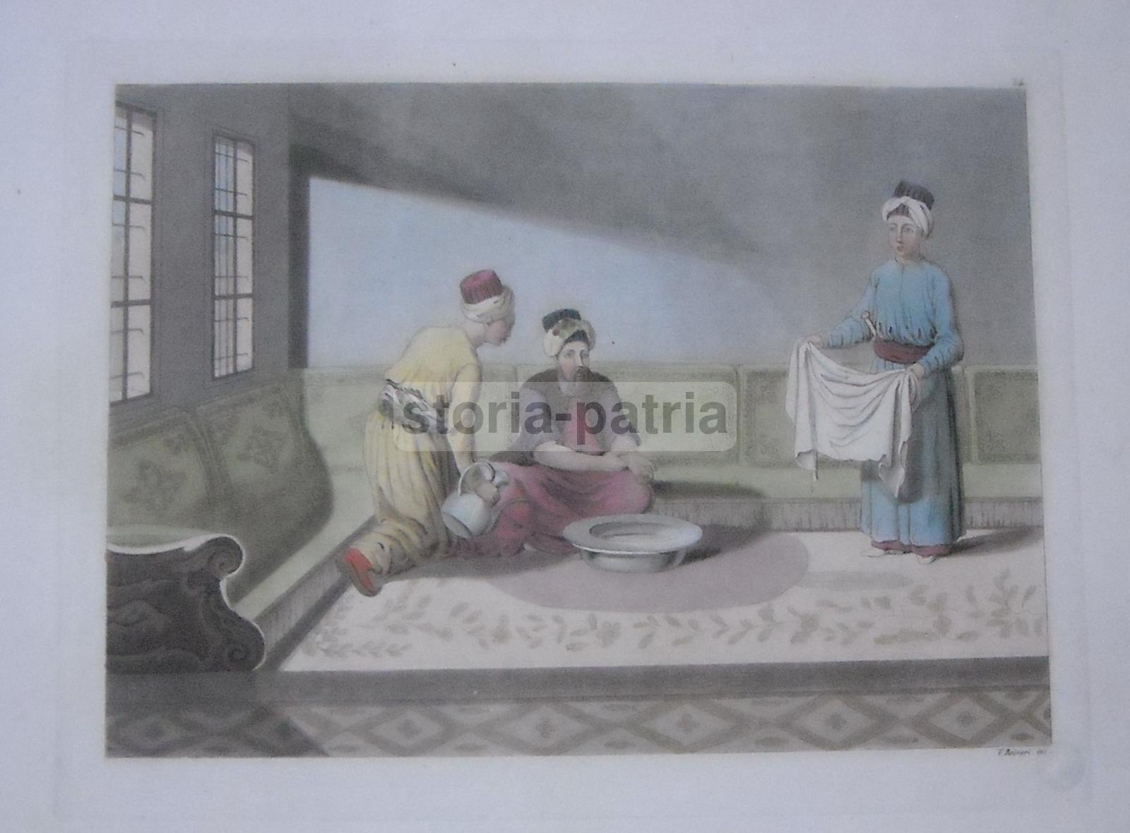 Antichi Costumi, Riti Folkloristici, Abluzione, Asia, Oriente, Decorativa Veduta, 800 immagine 1