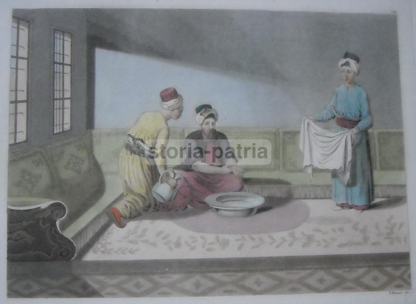 Antichi Costumi, Riti Folkloristici, Abluzione, Asia, Oriente, Decorativa Veduta, 800 immagine 2