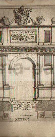 Architettura, Ingegneria, Edilizia, Colonne, Capitelli, Porte, Araldica, Caprarola, Raro immagine 16