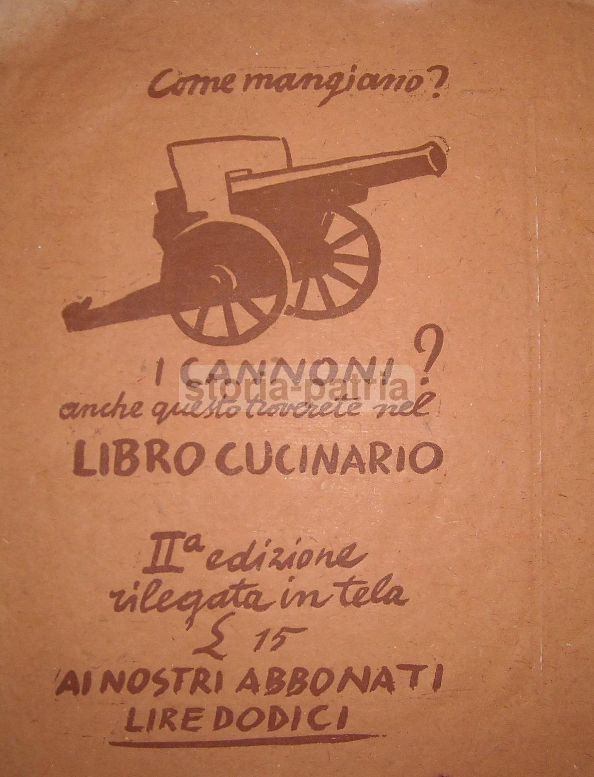 Arte, Artisti Toscani, Pozzi, Pubblicitaria d'Epoca, Mucchino, Cannone, Cucinario, 40 immagine 2