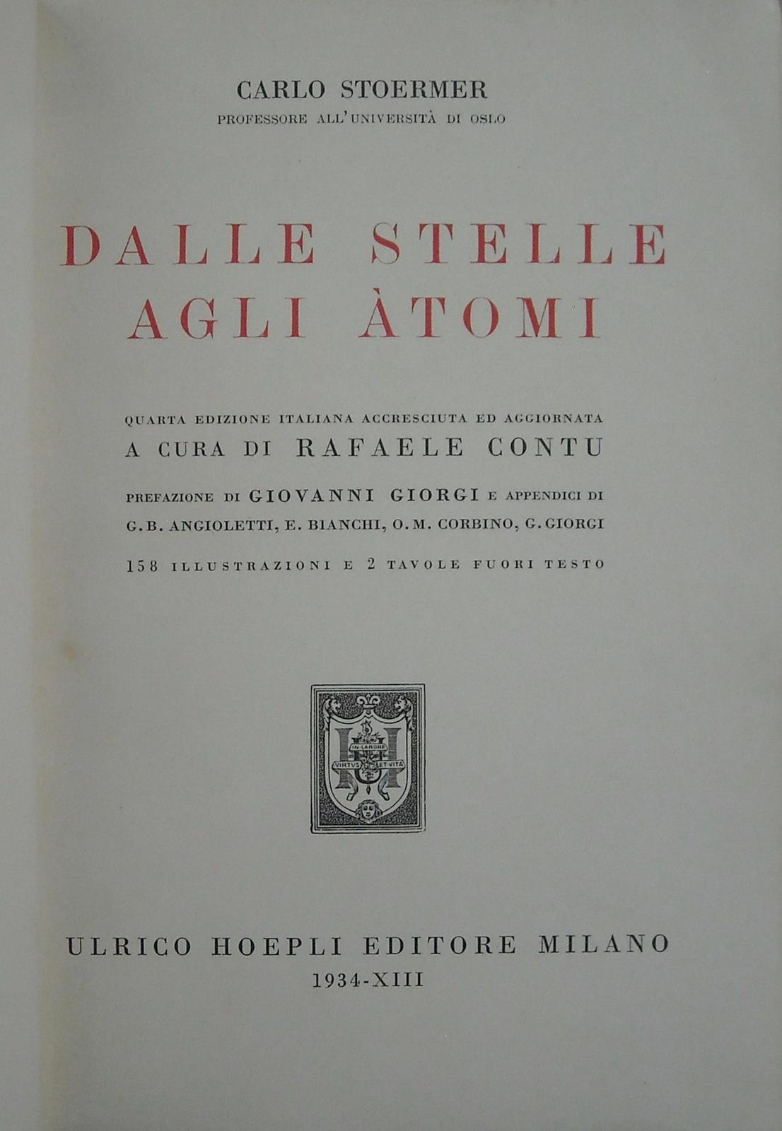 Astrofisica, Astronomia, Radioattivita, Aurore Boreali, Meteoriti, Marconi, Fermi immagine 9