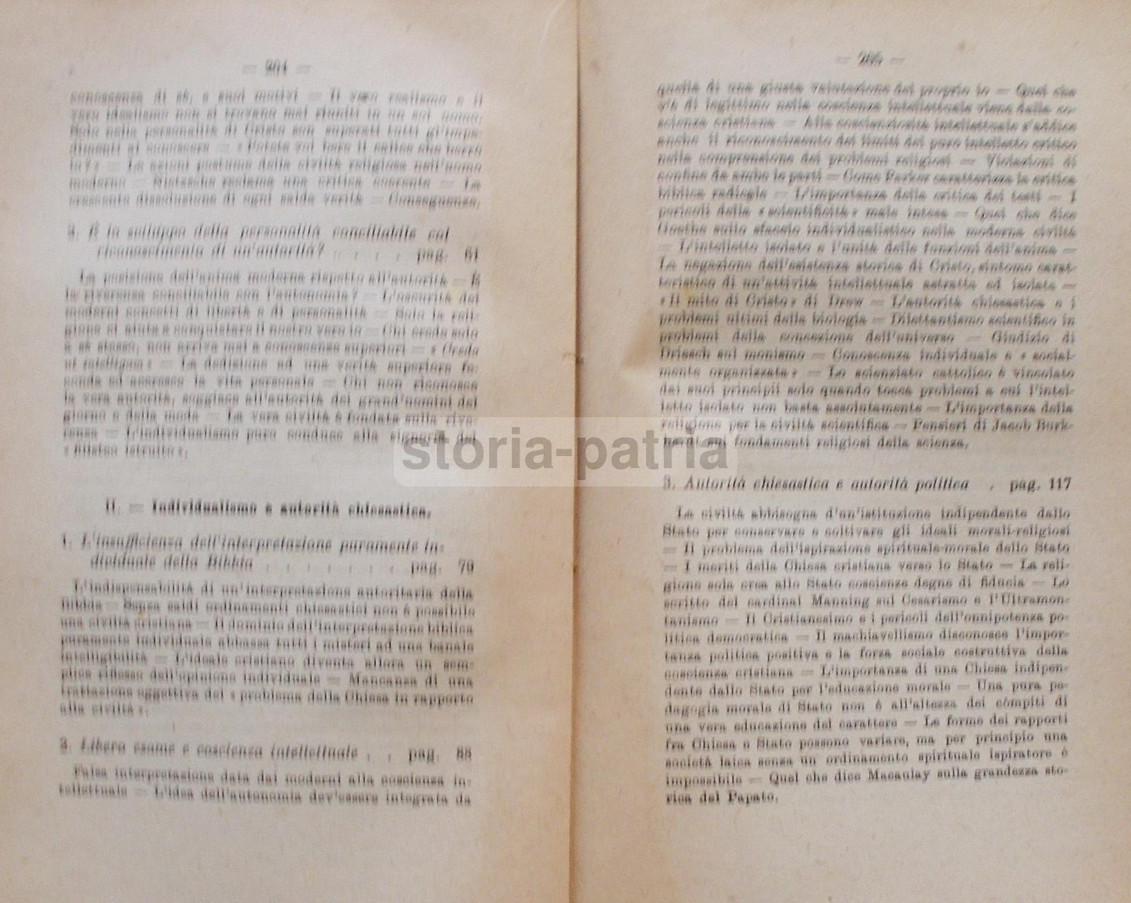 Chiesa E Civilta Moderna, Teologia, Cristianesimo, Filosofia, Politica, Forster, 1921 immagine 4
