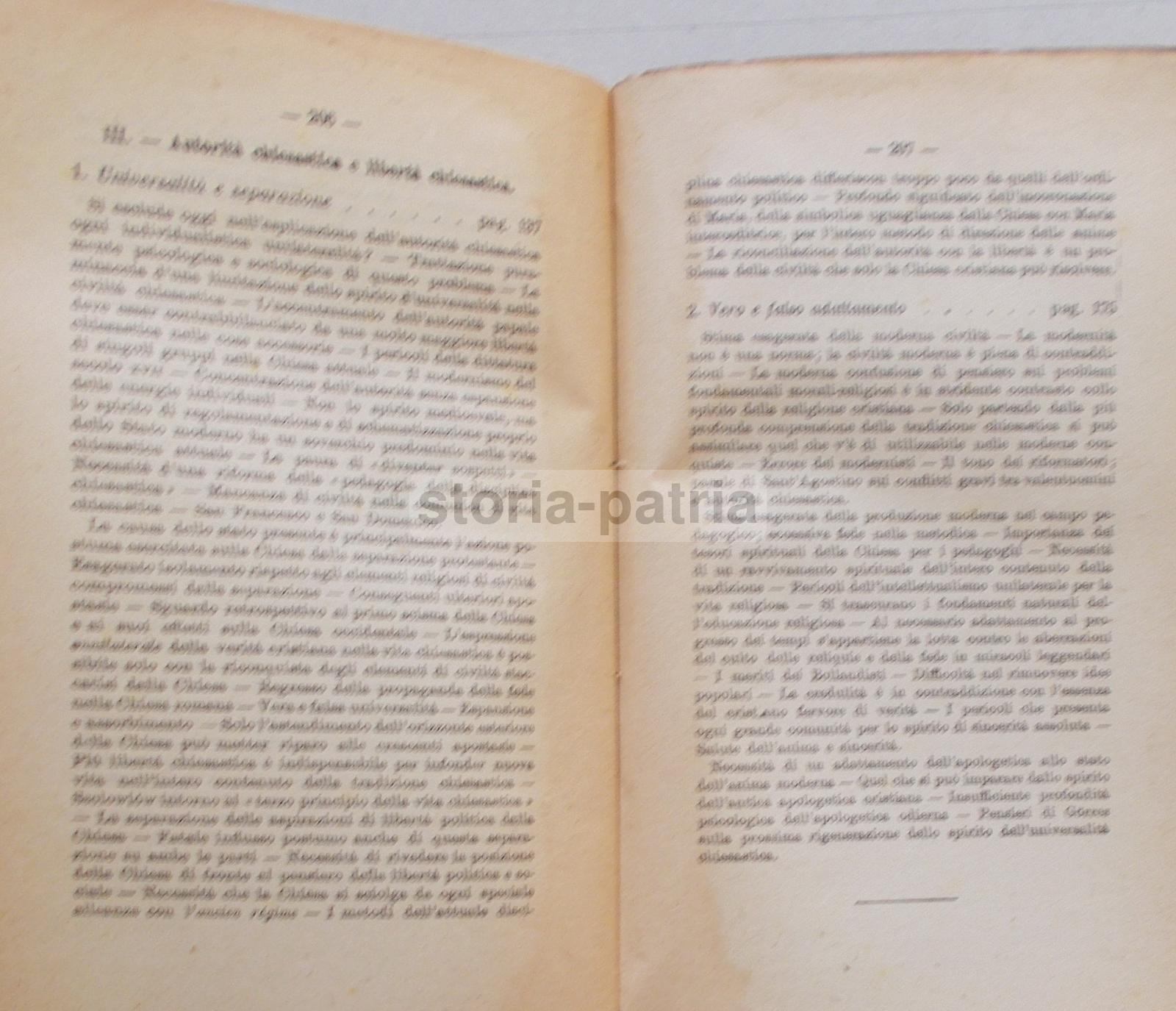 Chiesa E Civilta Moderna, Teologia, Cristianesimo, Filosofia, Politica, Forster, 1921 immagine 5