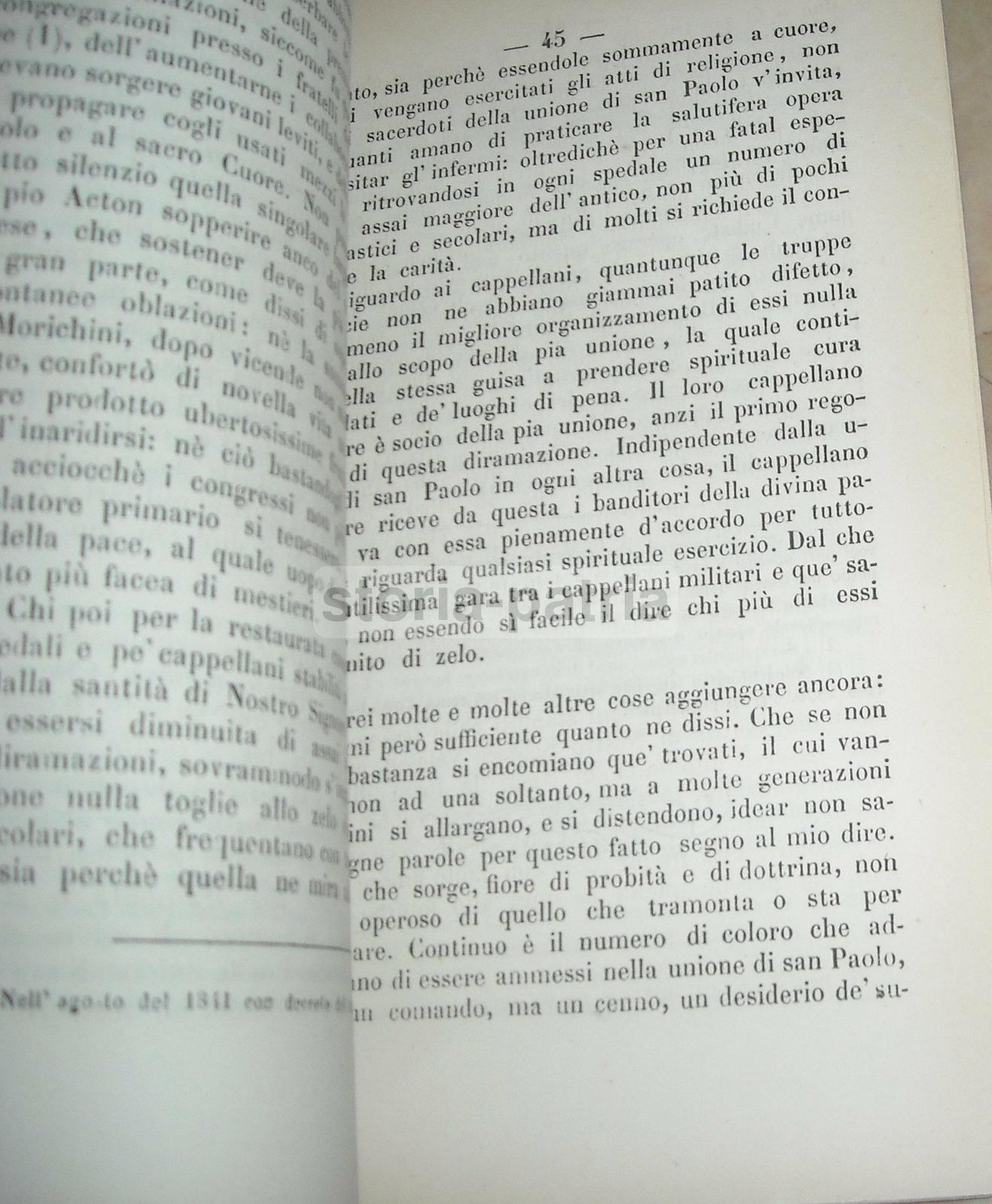 Chiesa, Pia Unione Di S Paolo, Fabi Montani, Nobilta, Felici, Andreucci, Roma, Rarita immagine 2