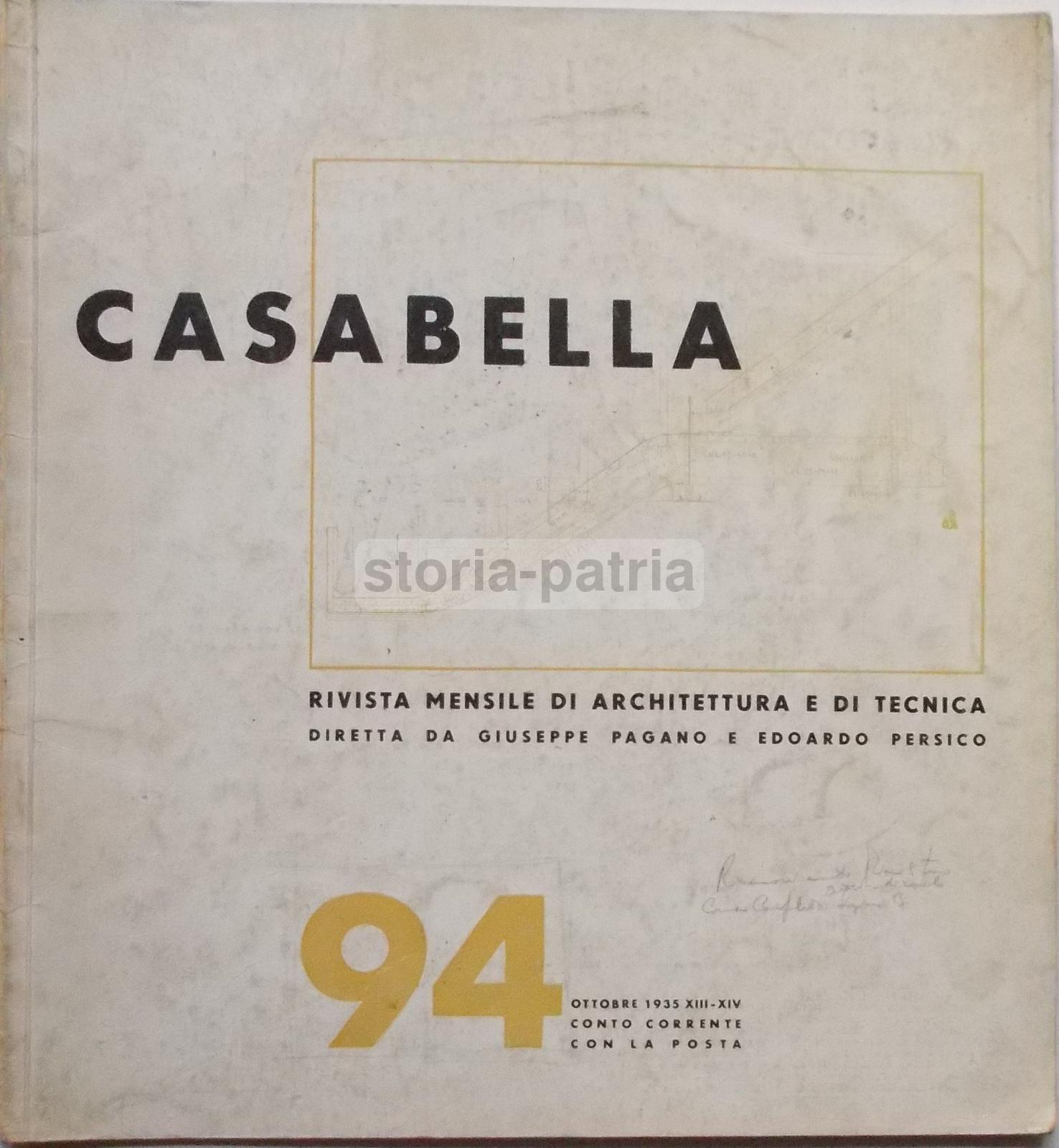 Ingegneria, Architettura, Edilizia, Pagano, Persico, Albini, Bbpr, Bari, Copenaghen, 1935 immagine 3