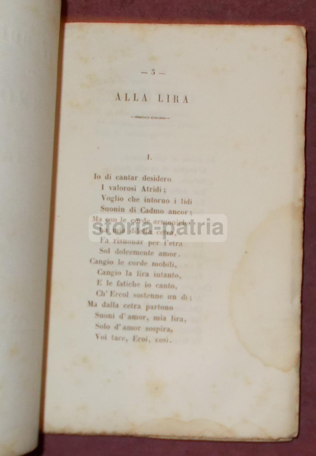 Letteratura, Poesia, Odi, Amore Avaro, Donna, Amanti, Sogno, Batillo, Giovanni Belloni immagine 2