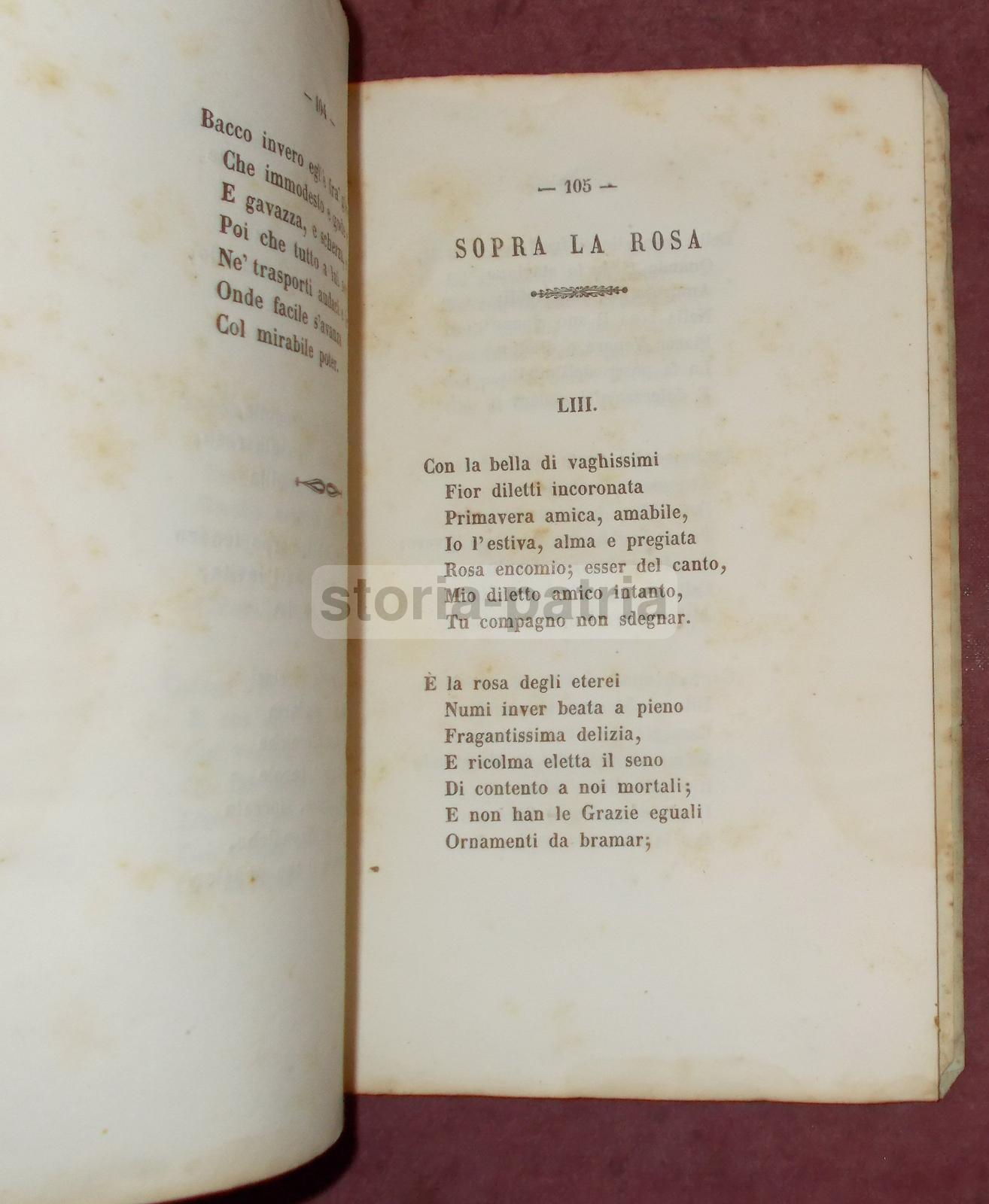 Letteratura, Poesia, Odi, Amore Avaro, Donna, Amanti, Sogno, Batillo, Giovanni Belloni immagine 3