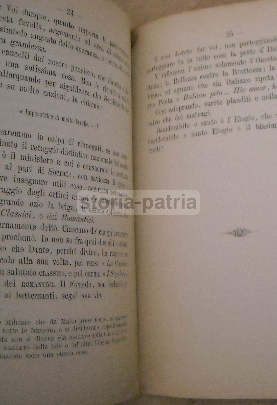 Letteratura, Scrittori Classici, Pepoli, Potter, Ranieri, Bologna, Foscolo, Rarita 800 immagine 6