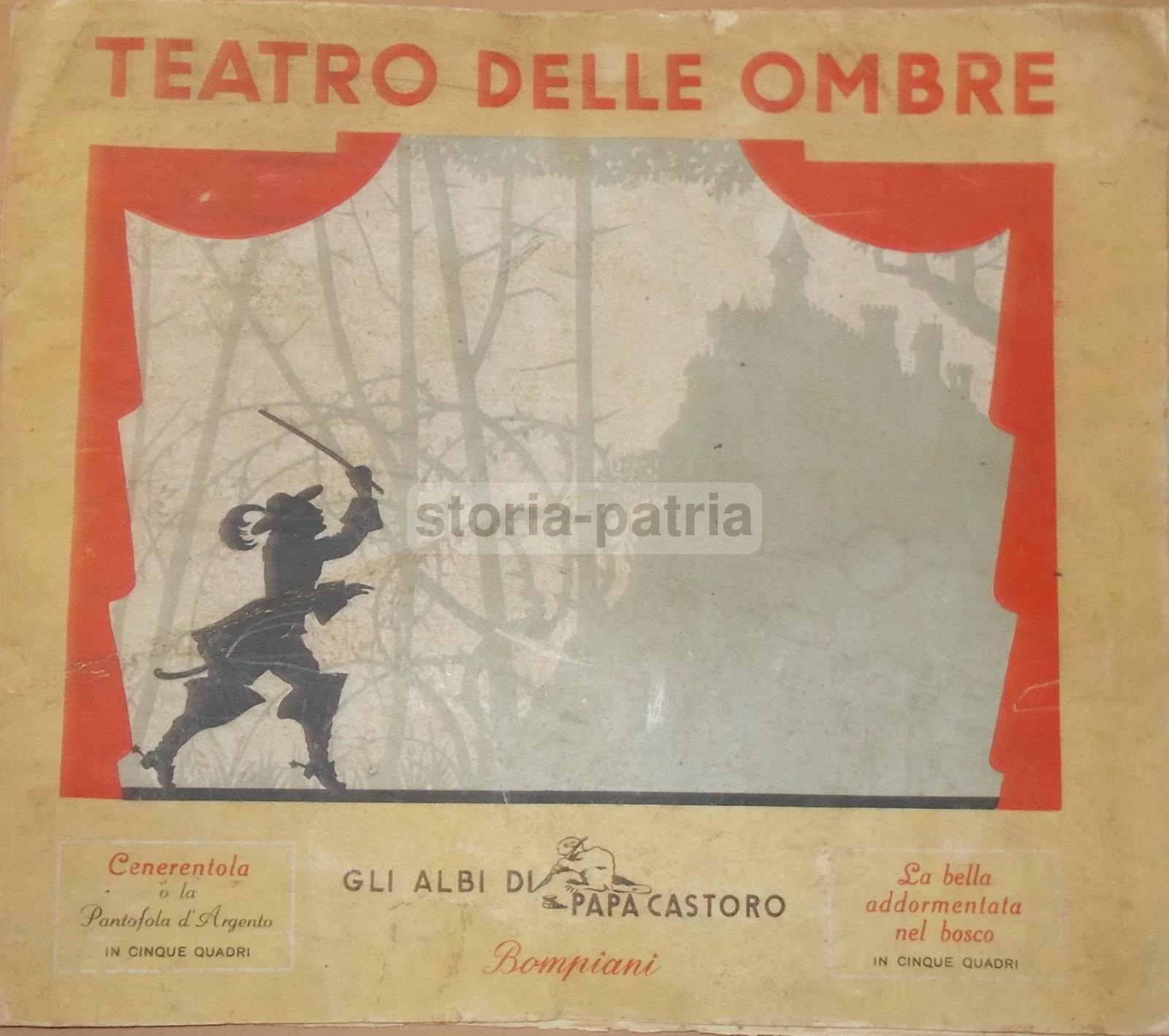 Libri Per Bambini, Gioco Delle Ombre, Teatrino, Cenerentola, Bella Addormentata immagine 3
