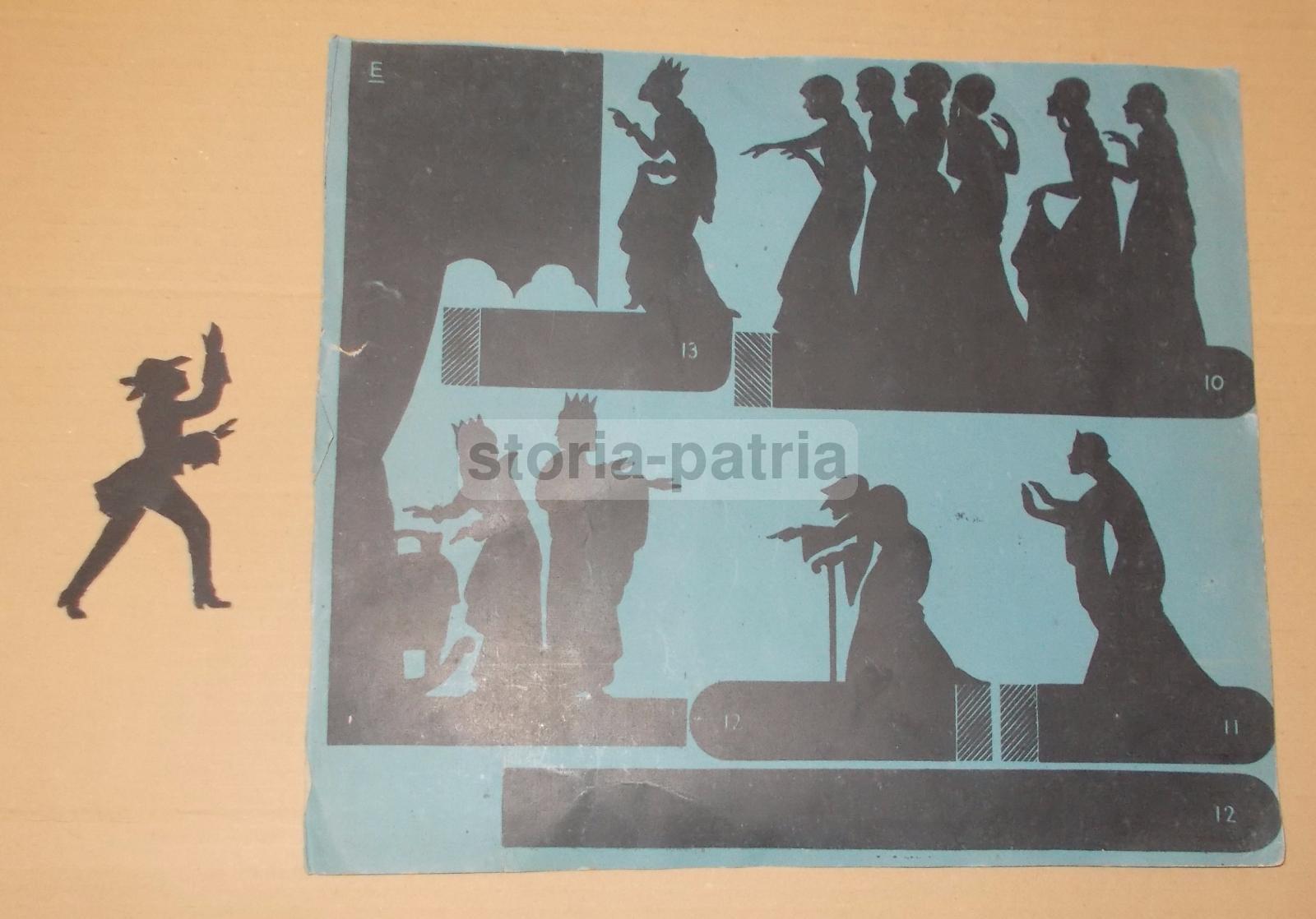 Libri Per Bambini, Gioco Delle Ombre, Teatrino, Cenerentola, Bella Addormentata immagine 17