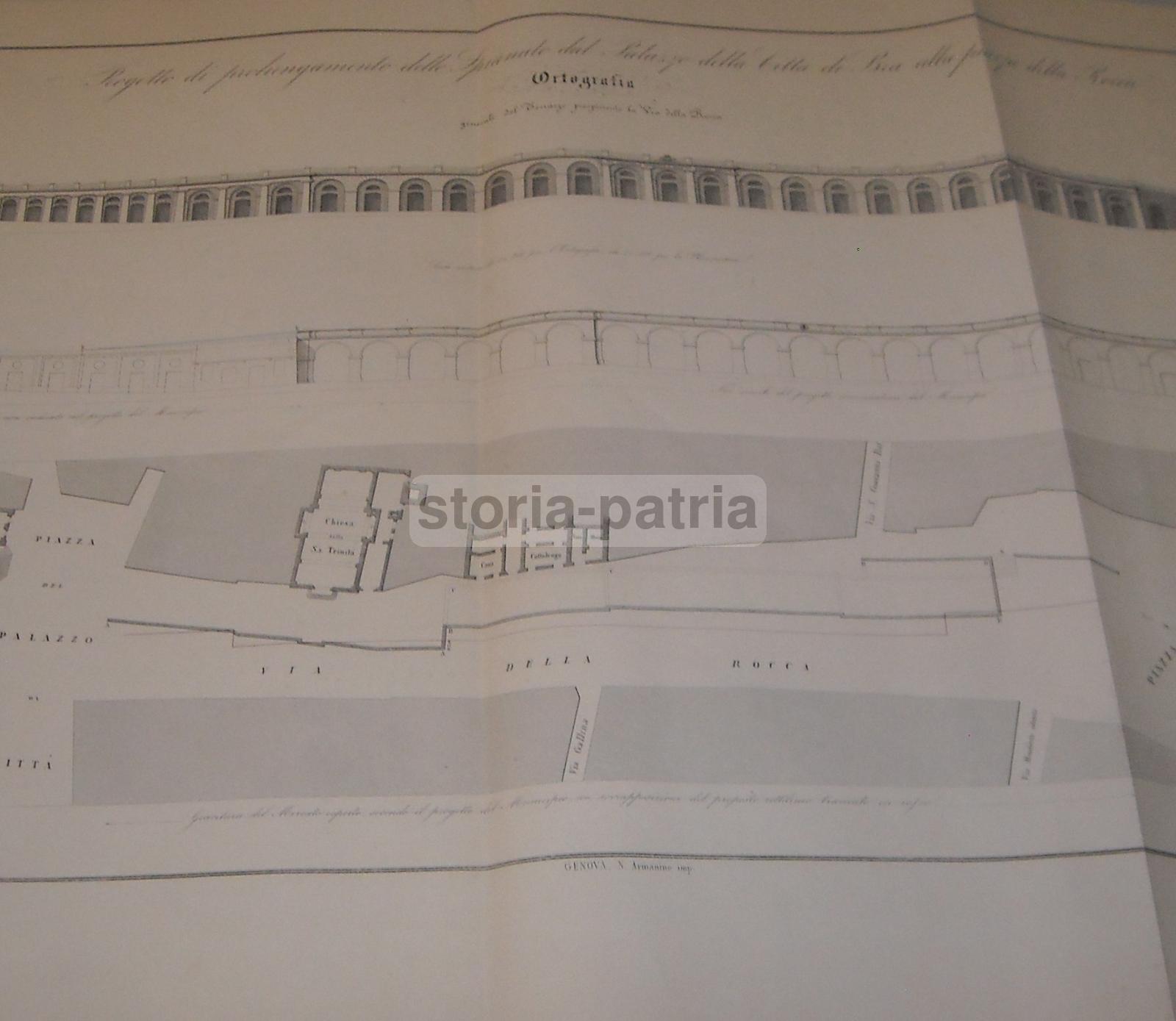 Piemonte, Cuneo, Ingegneria, Antico Rarissimo Progetto, Con Tavole, Storia Locale, Bra immagine 2