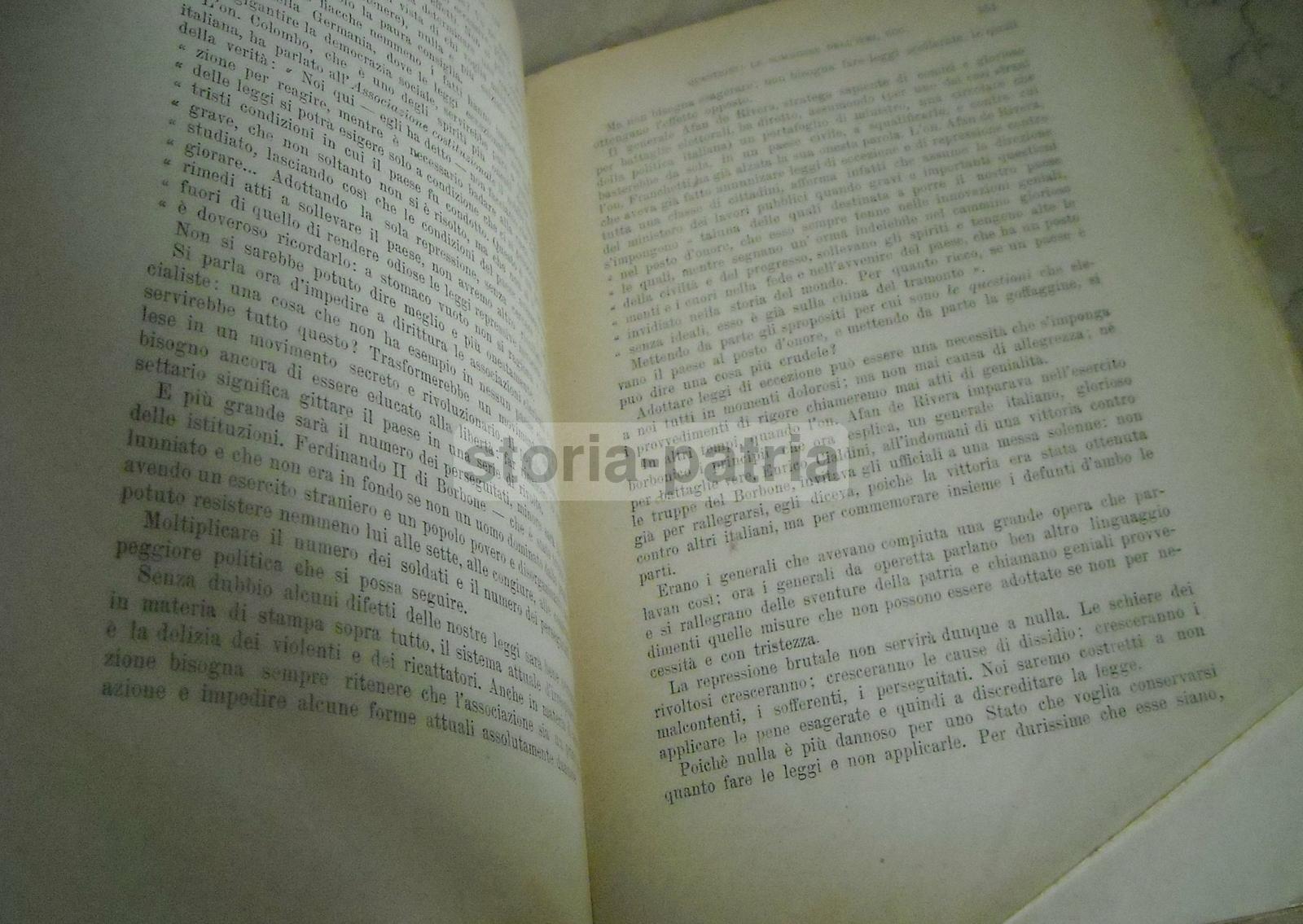 Politica, Economia, Sociologia, Questione Meridionale, Nitti, Morasso, Socialismo, 1898 immagine 3