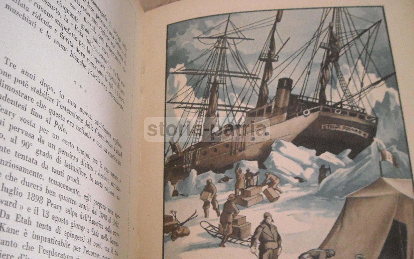 Viaggi, Esplorazioni, Polo Nord, Polo Sud, Esploratori, Dirigibili, Illustrato immagine 2